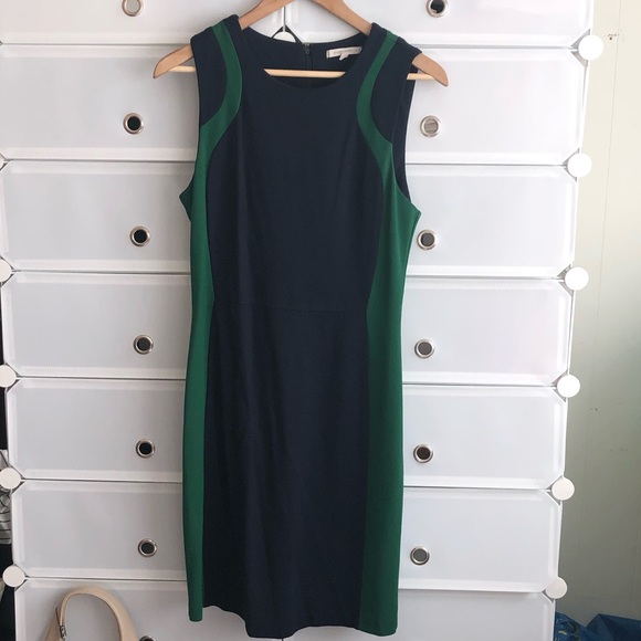 41 Hawthorn Dresses & Skirts - Sleeveless business two-tone dress 41 Hawthorn Dresses & Skirts - Sleeveless business two-tone dress